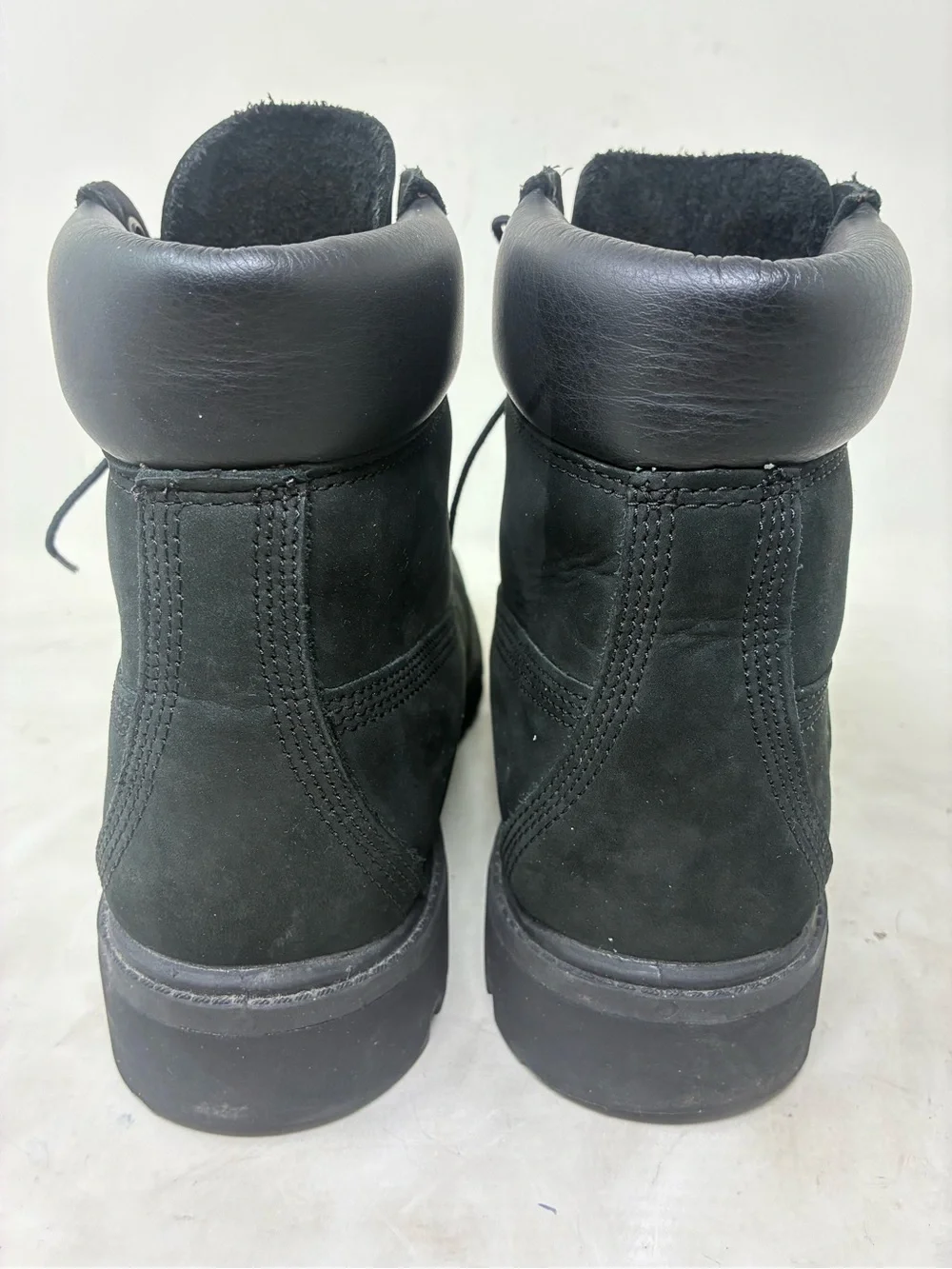 Timberland Black Men's Lace-Up Work Boot